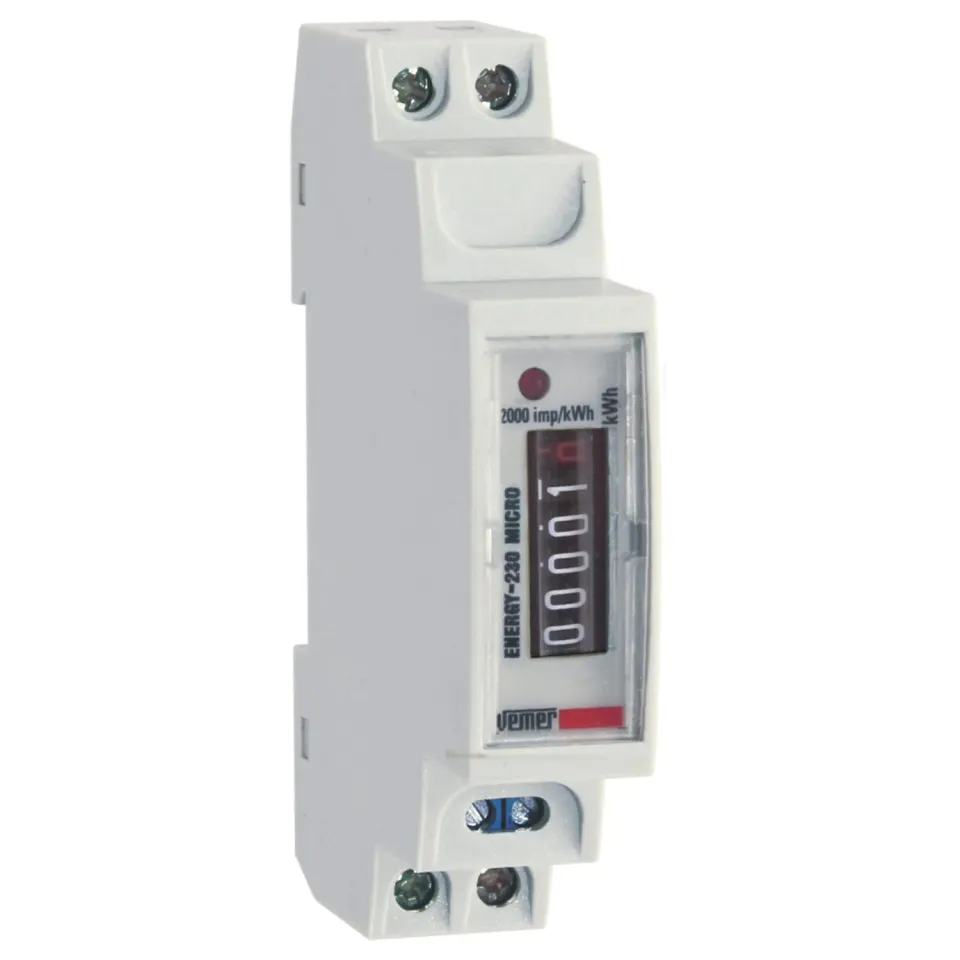 Vemer Energy VE321600 Micro contatore energia 25A 1 modulo monofase