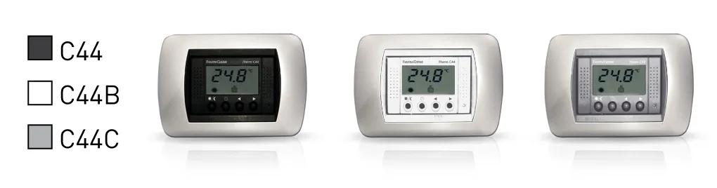 Fantini Cosmi C44 termostato ambiente incasso elettronico