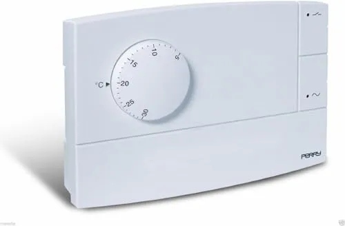 Perry Zefiro 1TITE510B termostato da parete bianco