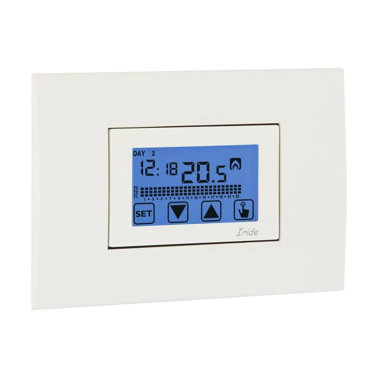 Vemer Iride VE457800 cronotermostato 230V settimanale touch