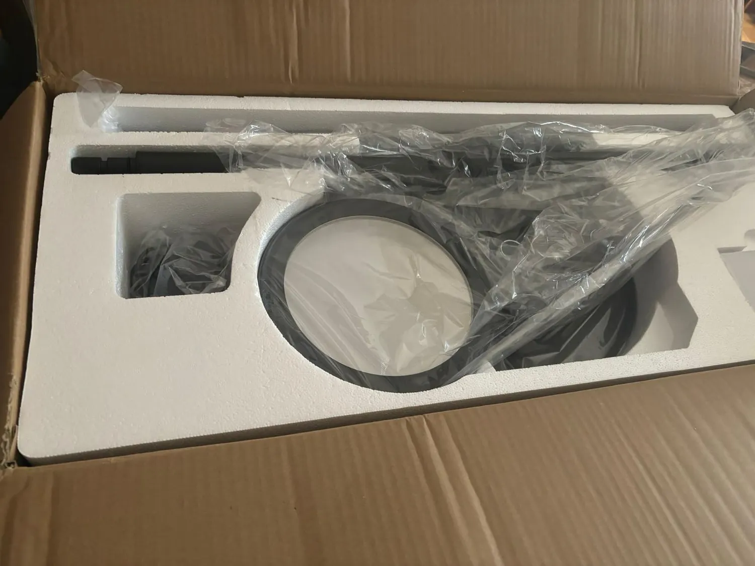 Honeywell F01 lampada da terra LED dimmerabile bianca