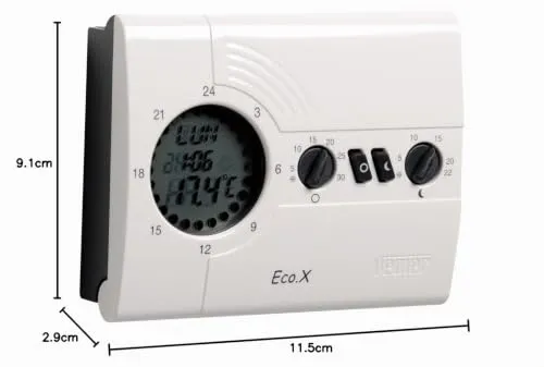 Vemer Eco.X-W VN160800 cronotermostato settimanale a batterie