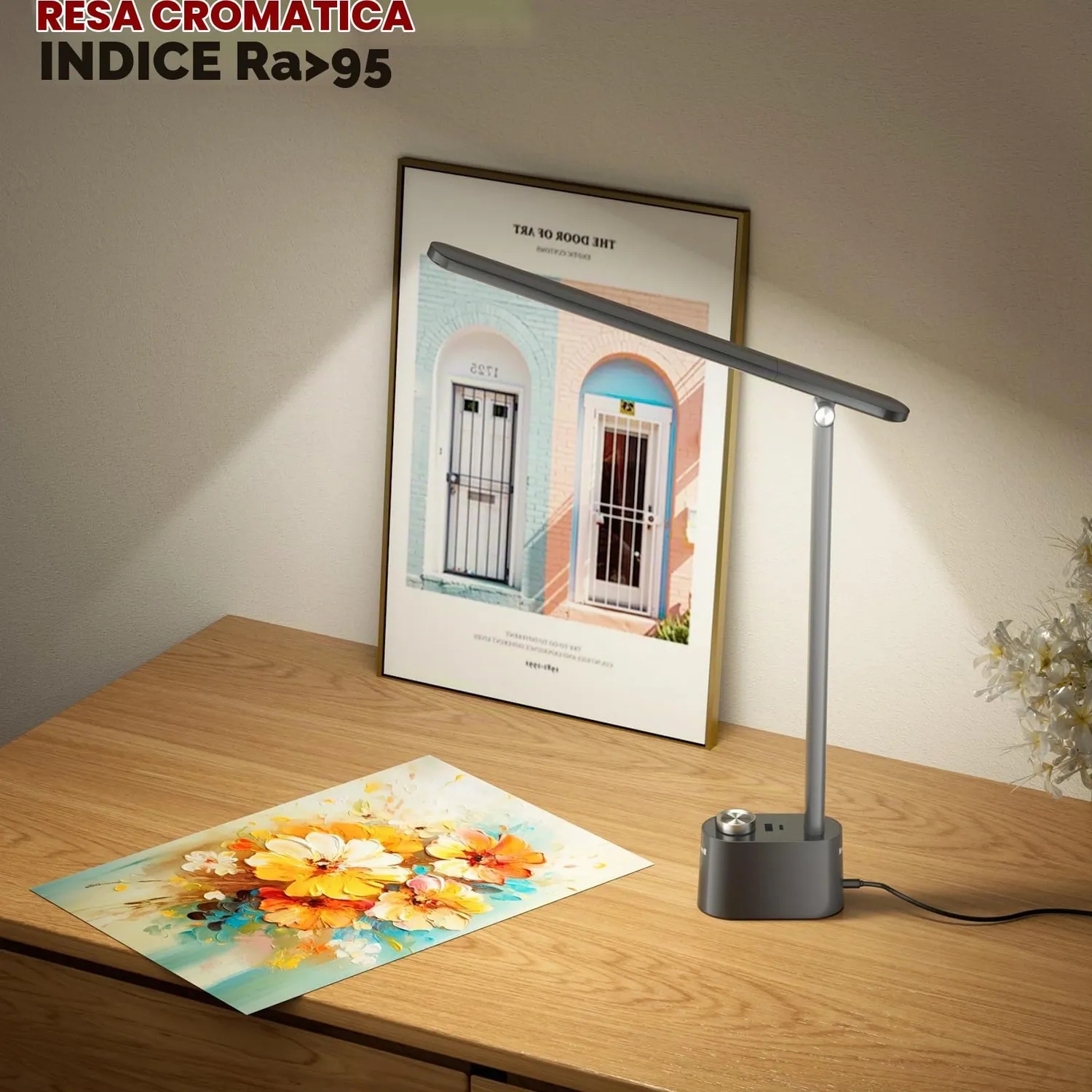 Honeywell Sunturalux H01 Pro lampada da tavolo LED ferroso spettro
