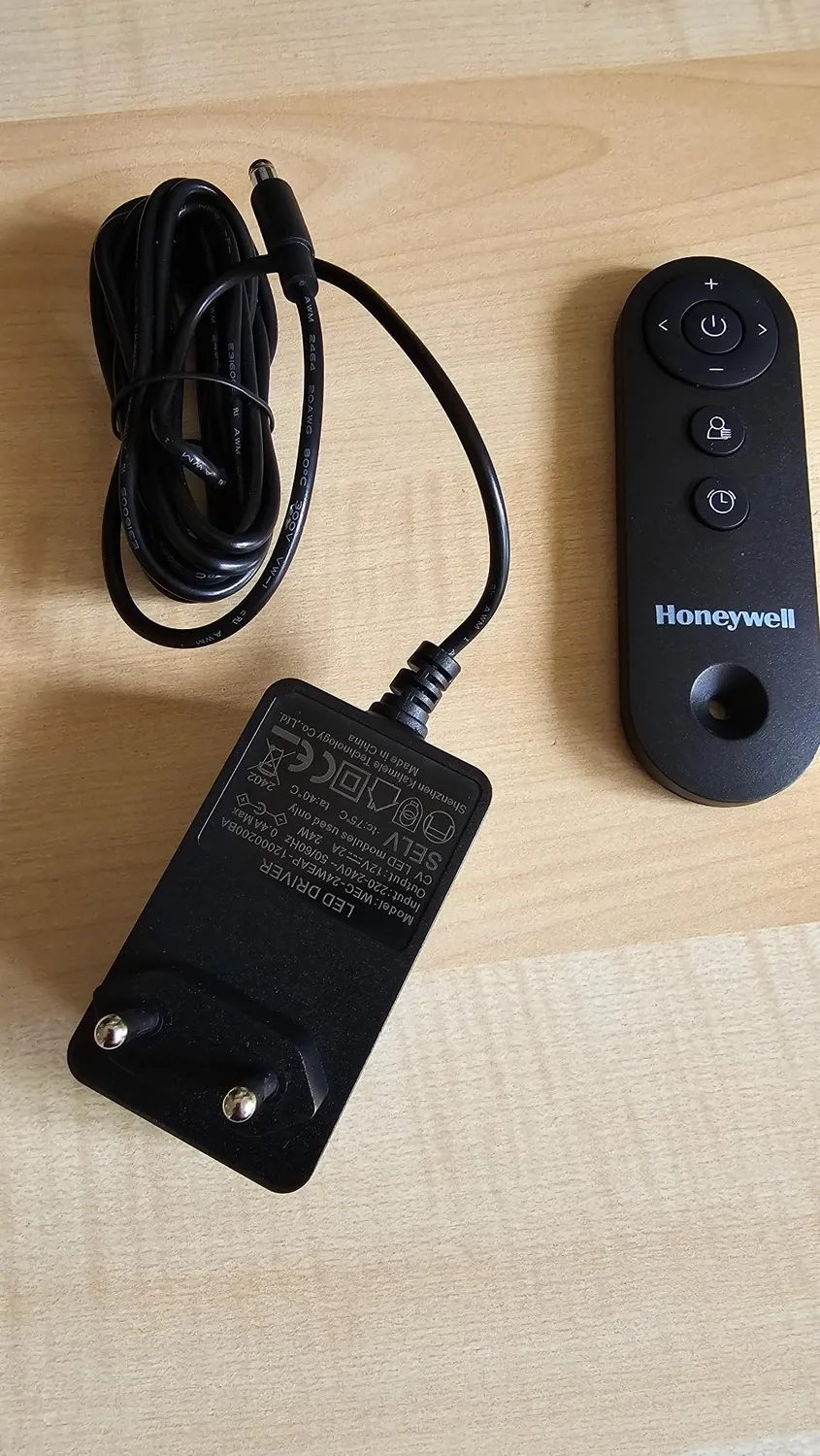 Honeywell F01 lampada da terra LED dimmerabile bianca