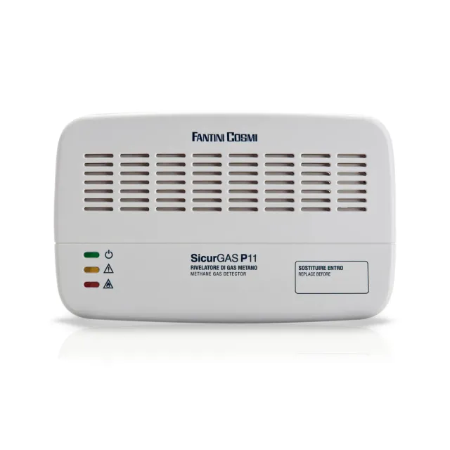 Fantini Cosmi Sicurgas P11 P12 rivelatore metano GPL
