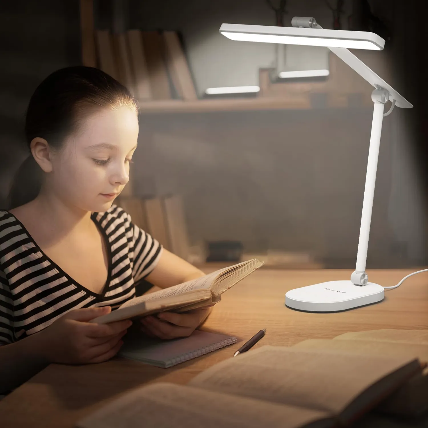 Honeywell HWT-H4 lampada scrivania LED bianca dimmerabile CRI97