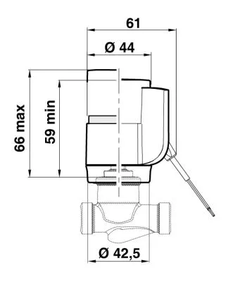 Fantini Cosmi O41NCMAUX attuatore elettrotermico valvole zona