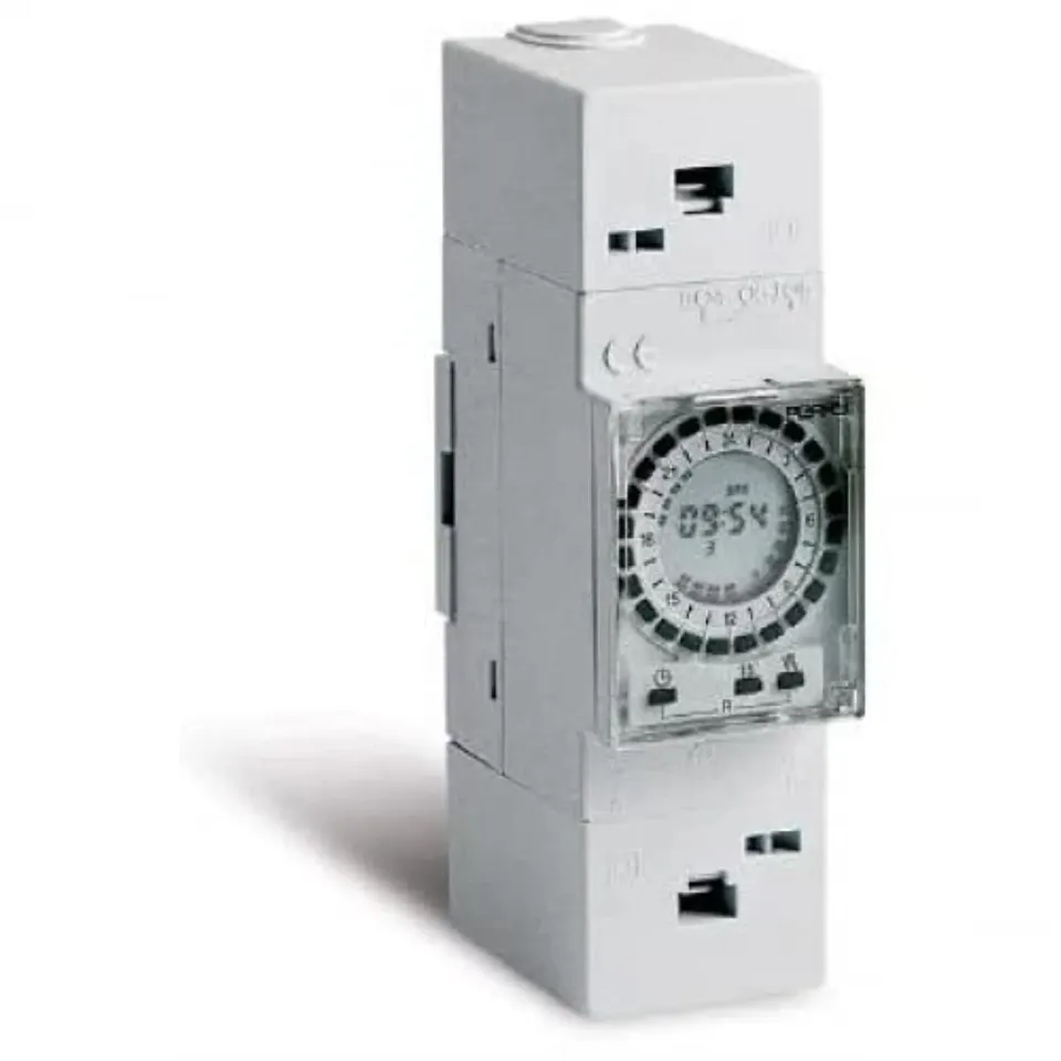 Perry 1IO0024/D15 interruttore orario settimanale 2 DIN