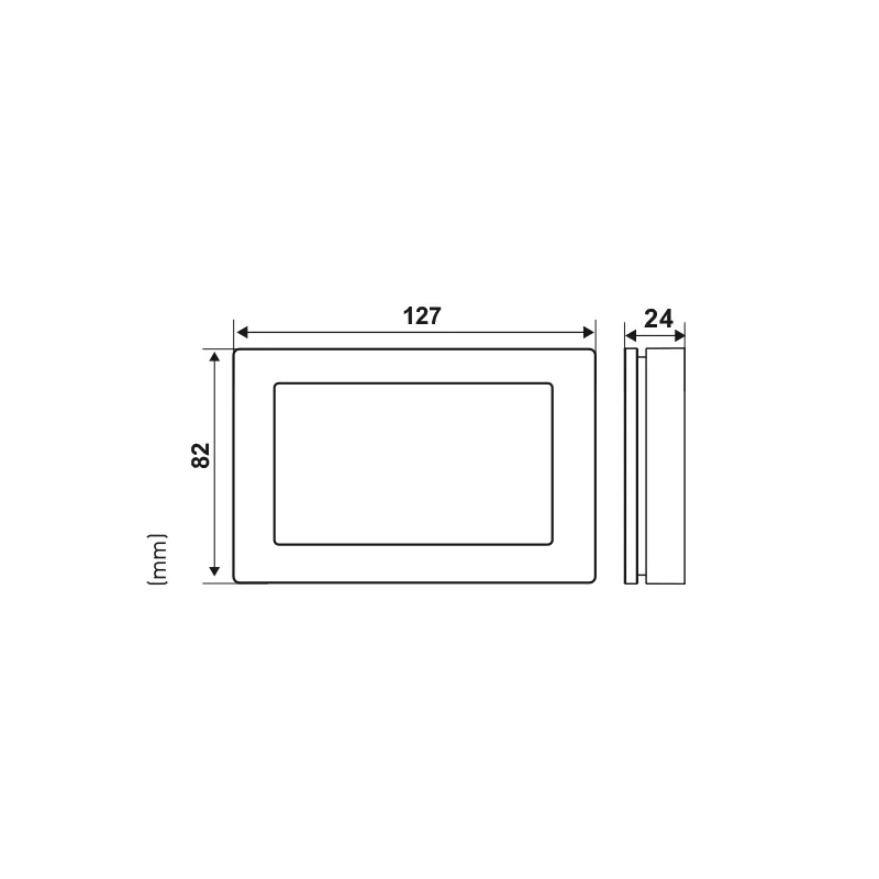 Fantini Cosmi CH120 termostato touchscreen LCD