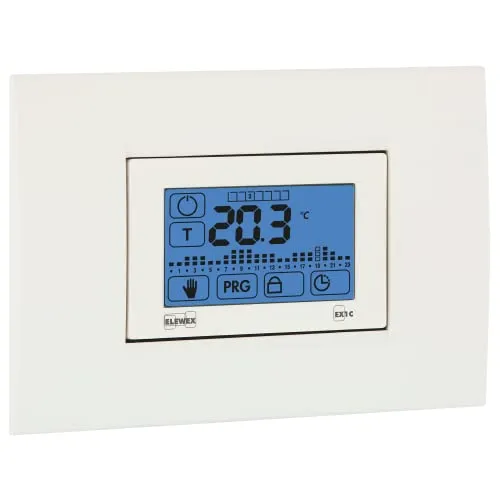 Vemer EX.1C VE770100 Cronotermostato Incasso Batterie