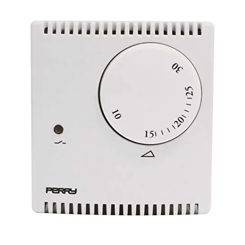 Perry TEG131 1TG termostato ambiente bianco 5-35°C