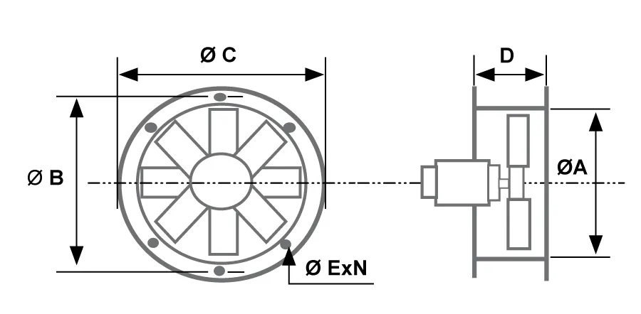 Fantini Cosmi AIC aspiratore elicoidale intubato industriale