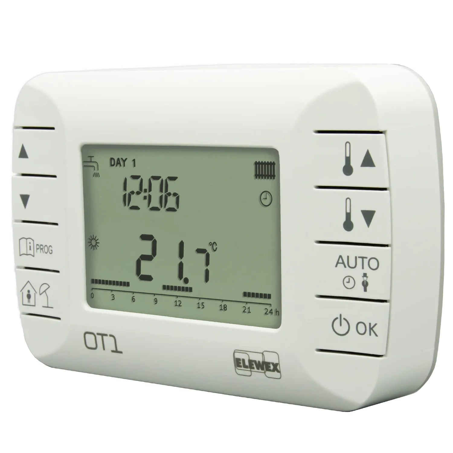 Vemer OT1 VE794100 Cronotermostato Bianco OpenTherm