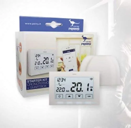 Perry 1TXCR028WIFIKIT cronotermostato wifi Smartbox bianco