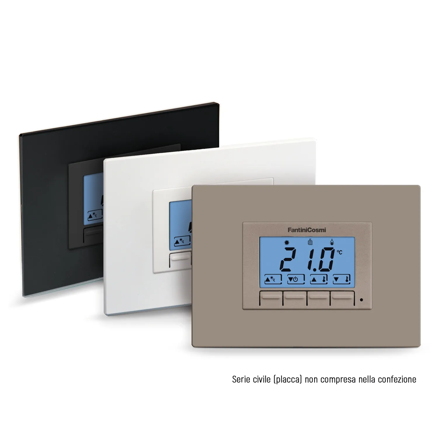Fantini Cosmi CH123K termostato ambiente multiplacca