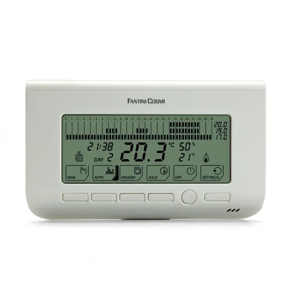 Fantini Cosmi Intellicomfort CH150RF cronotermostato radio settimanale