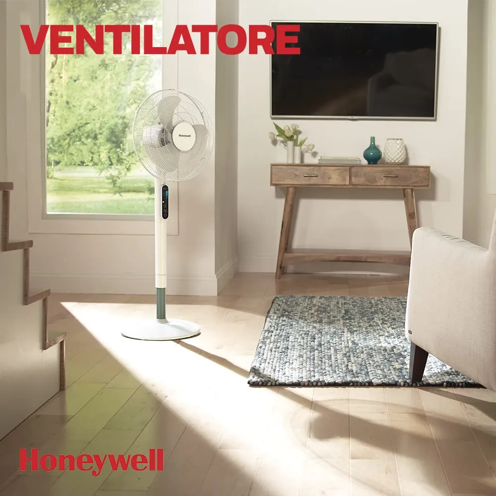 Honeywell QuietSet HSF600W ventilatore a piantana bianco silenzioso