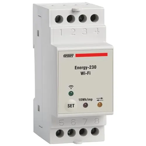 Vemer Energy WiFi VE794600 Contatore Energia Monofase 40A