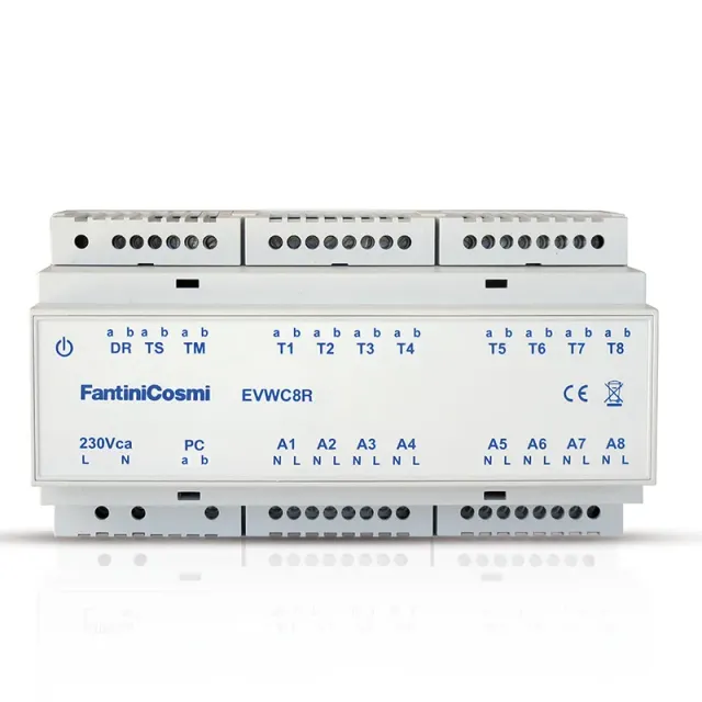 Fantini Cosmi EVWC8R Barra Connessione 8 Zone Pompa