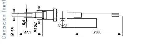 Fantini Cosmi EC45KPSA sonde temperatura delta T
