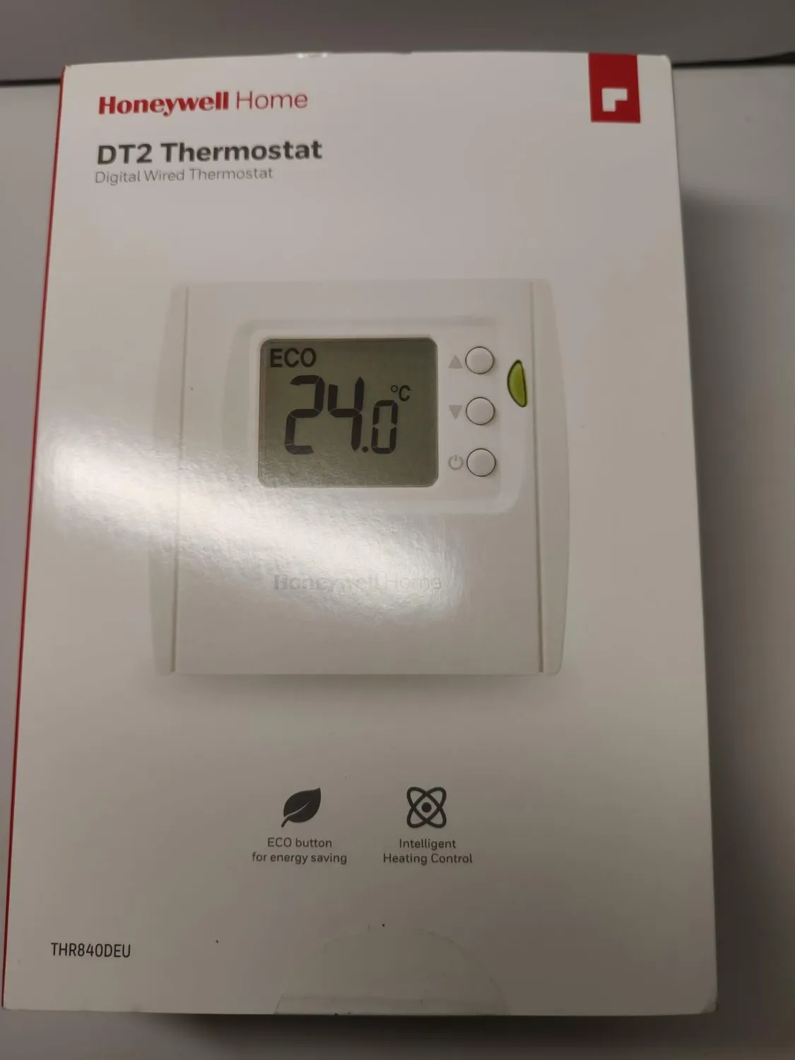 Honeywell DT2 termostato ambiente cablato bianco risparmio energetico