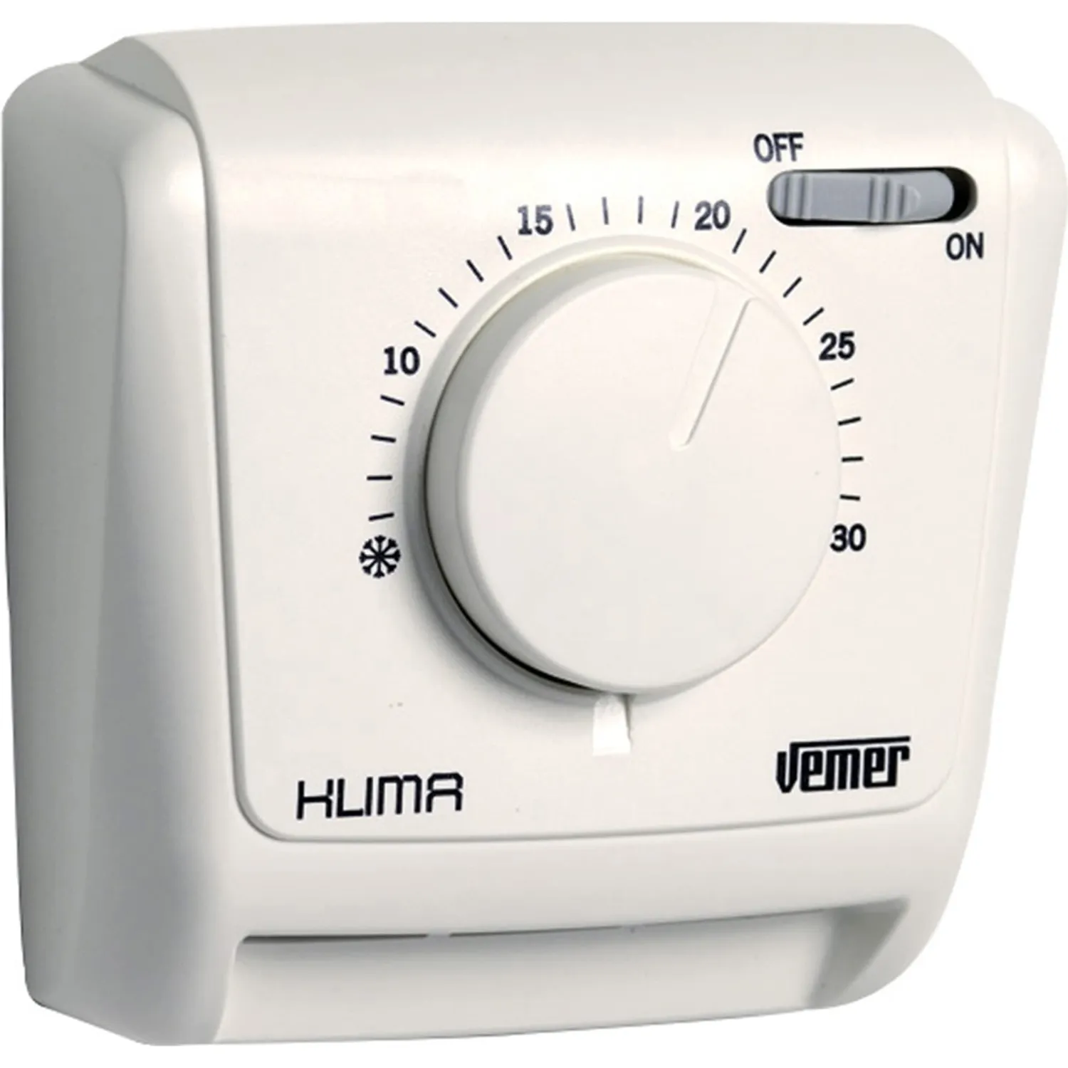 Vemer Klima SI VE021200 Termostato Meccanico Bianco a Gas
