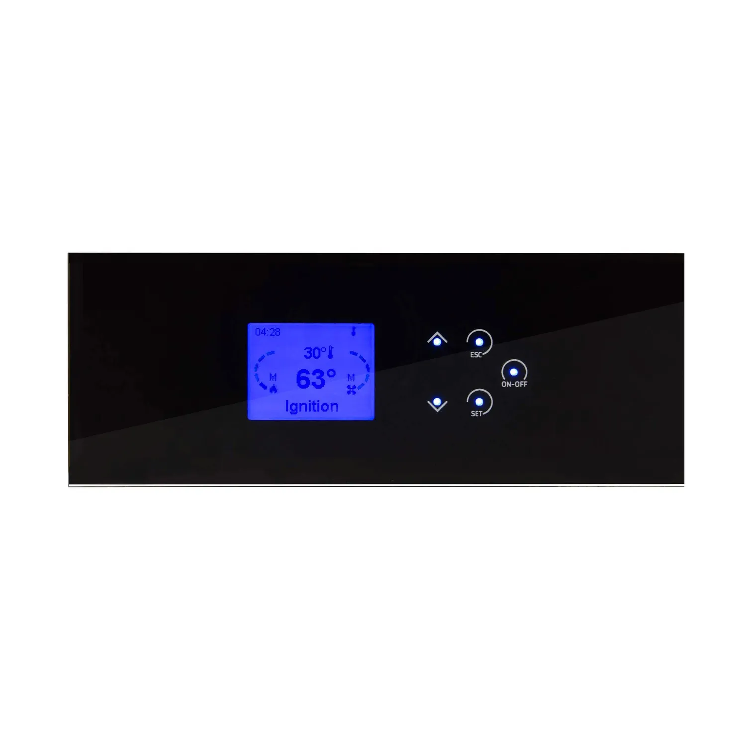 Tiemme Elettronica K100 pannello controllo LCD riscaldamento