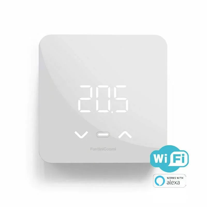 Fantini Cosmi C800WIFIQ cronotermostato WiFi a batterie