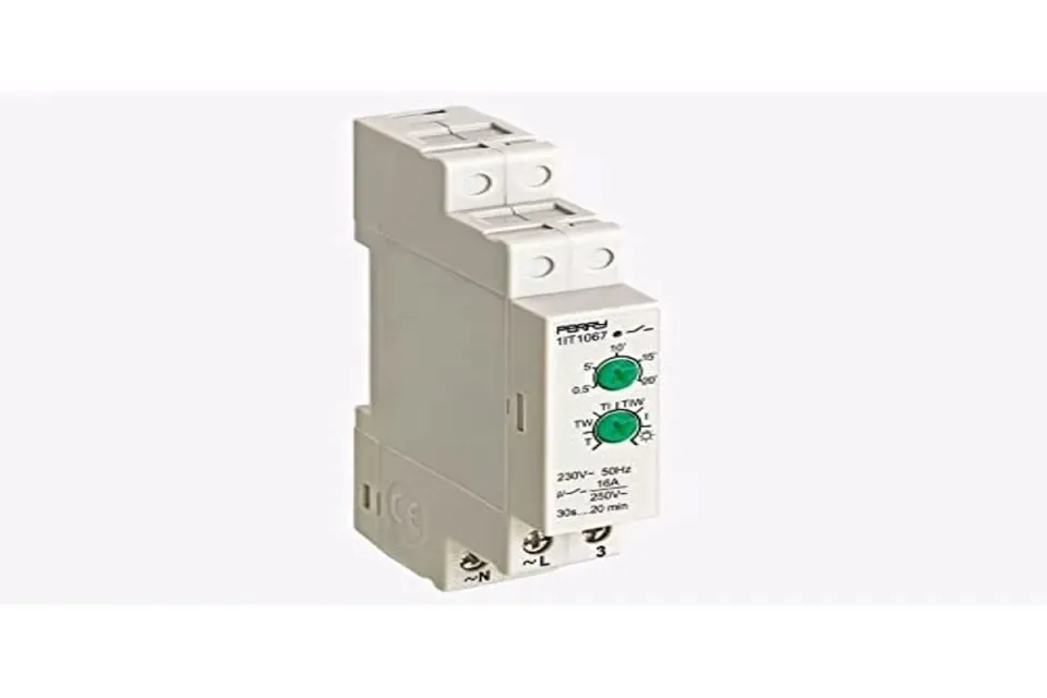 Perry 1IT1067 temporizzato luci scale 30s-20min 230V