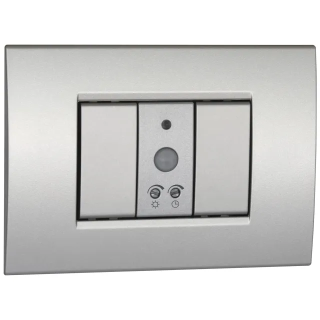 Vemer Sens IR VE765200 sensore movimento argento tech incasso