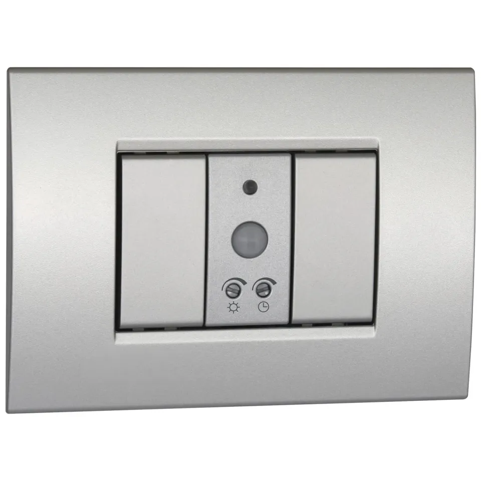 Vemer Sens IR VE765200 sensore movimento argento tech incasso