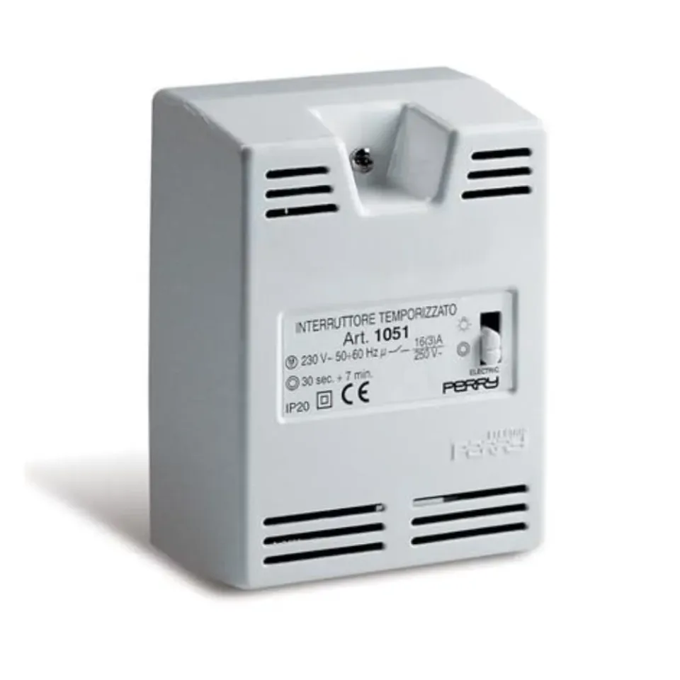 Perry 1IT1051 Interruttore Temporizzato Luci Scale 230V