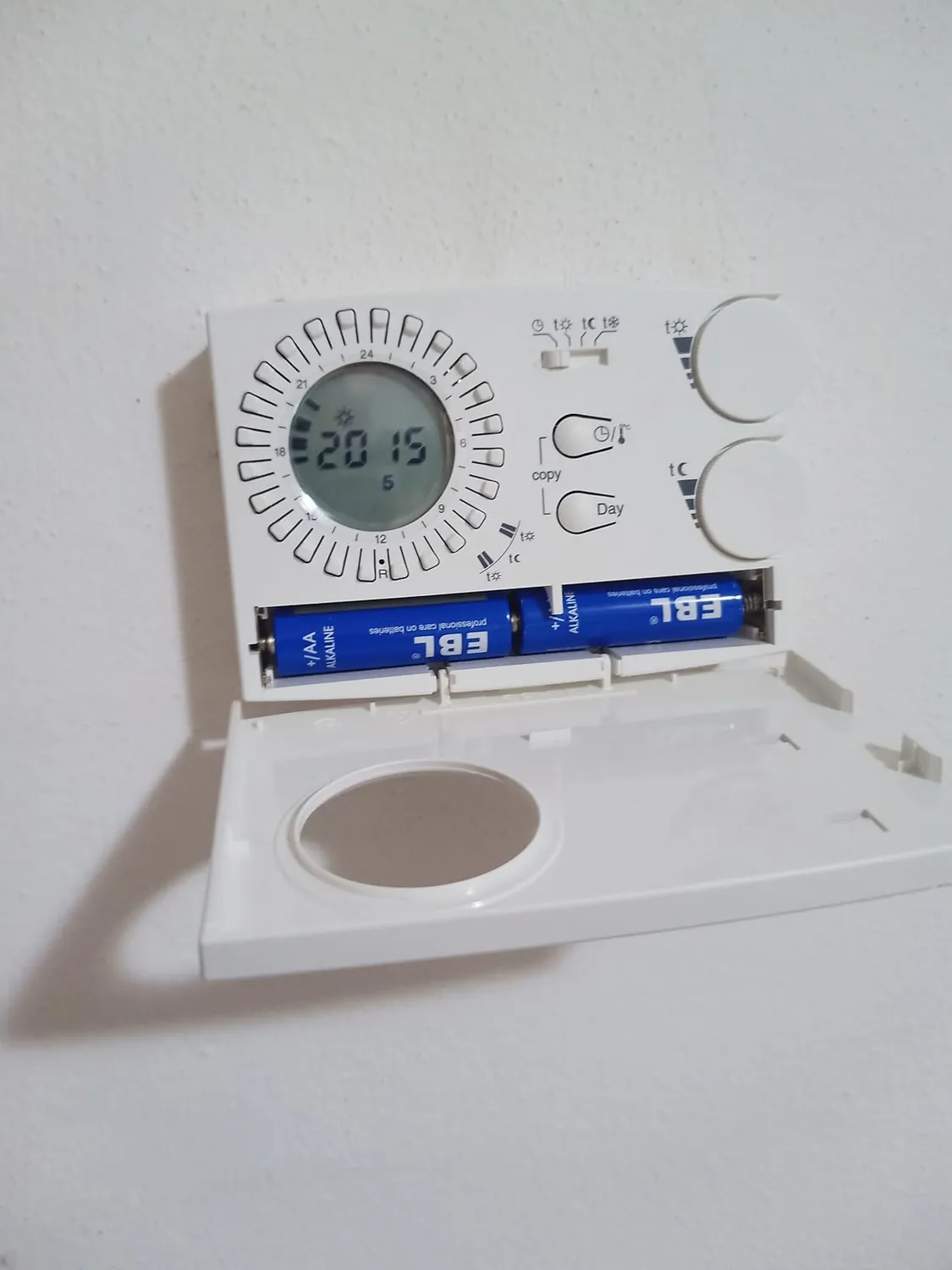 Perry Easy 1CRCR209/S cronotermostato settimanale 3V