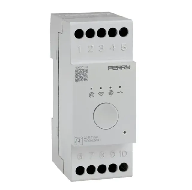 Perry 1IO 0022WIFI interruttore orario Wi-Fi 2 DIN 16A