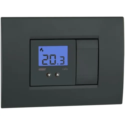 Vemer Celo VE780300 termostato incasso tastiera 2 moduli