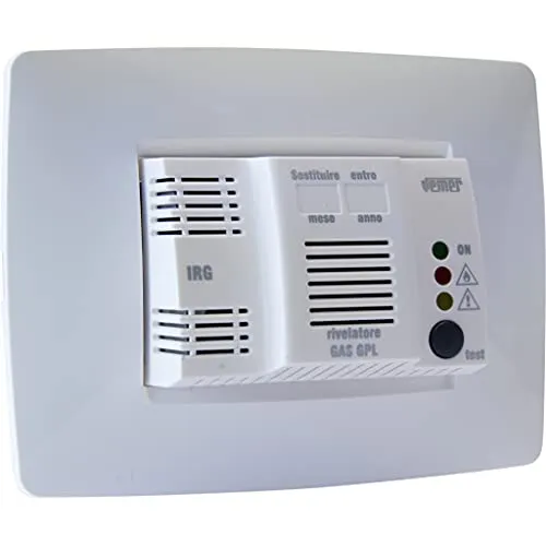 Vemer IRG VE295200 rilevatore gas GPL da incasso 3 moduli