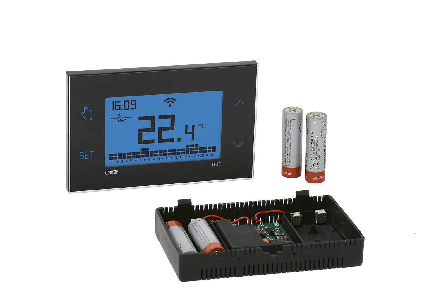 Vemer Tuo WiFi VE788600 termostato smart bianco batteria