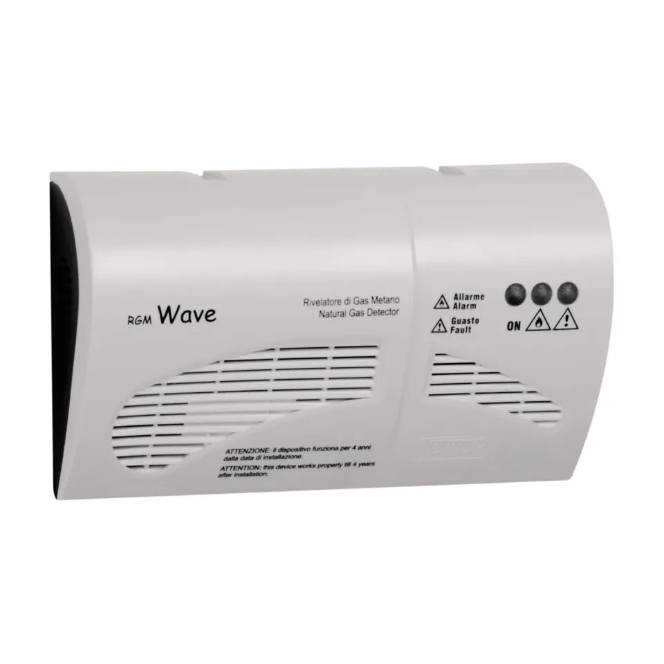 Vemer RGM Wave VN783700 rilevatore gas metano bianco 230V