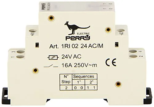 Perry 1RI0224AC-M relè impulsi elettromeccanico 24V 16A