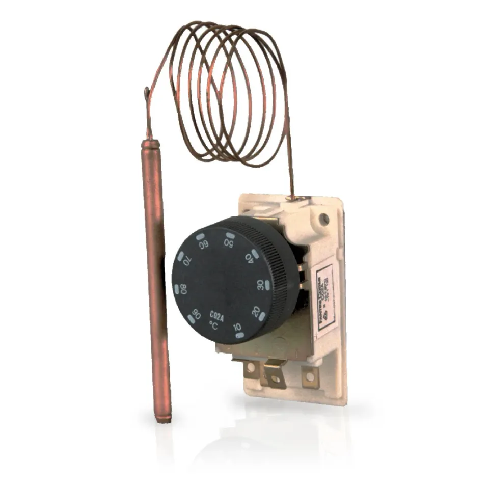 Fantini Cosmi C02 termostato capillare retroquadro