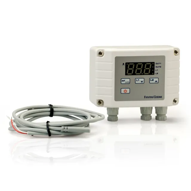 Fantini Cosmi L04BM2A termostato 1 sonda 2 uscite
