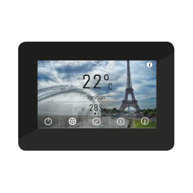 TiemmeElettronica K400 Pannello Touch Colori 4.3 Pellet