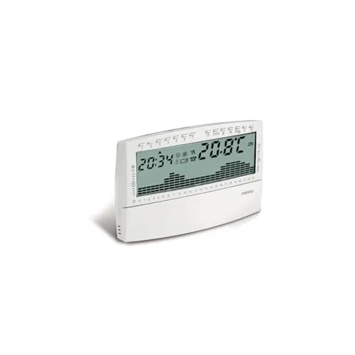 Perry Compact 1CRCR018BS cronotermostato settimanale Bianco