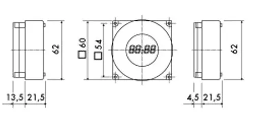 Perry 1IO0016D15/M230 interruttore orario settimanale 230V