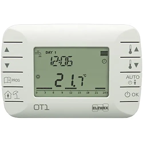 Vemer OT1 VE794100 Cronotermostato Bianco OpenTherm