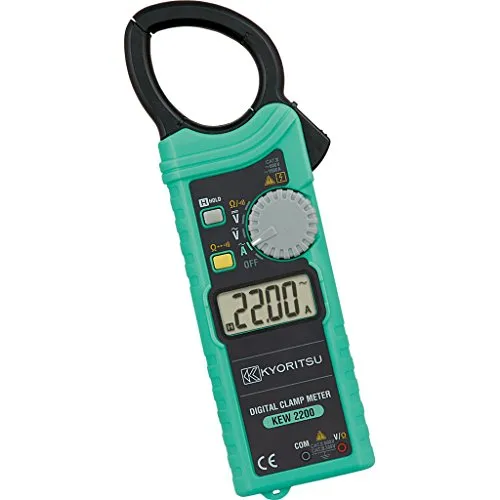 Kyoritsu KEW 2200 pinza amperometrica grigia 33 mm AC