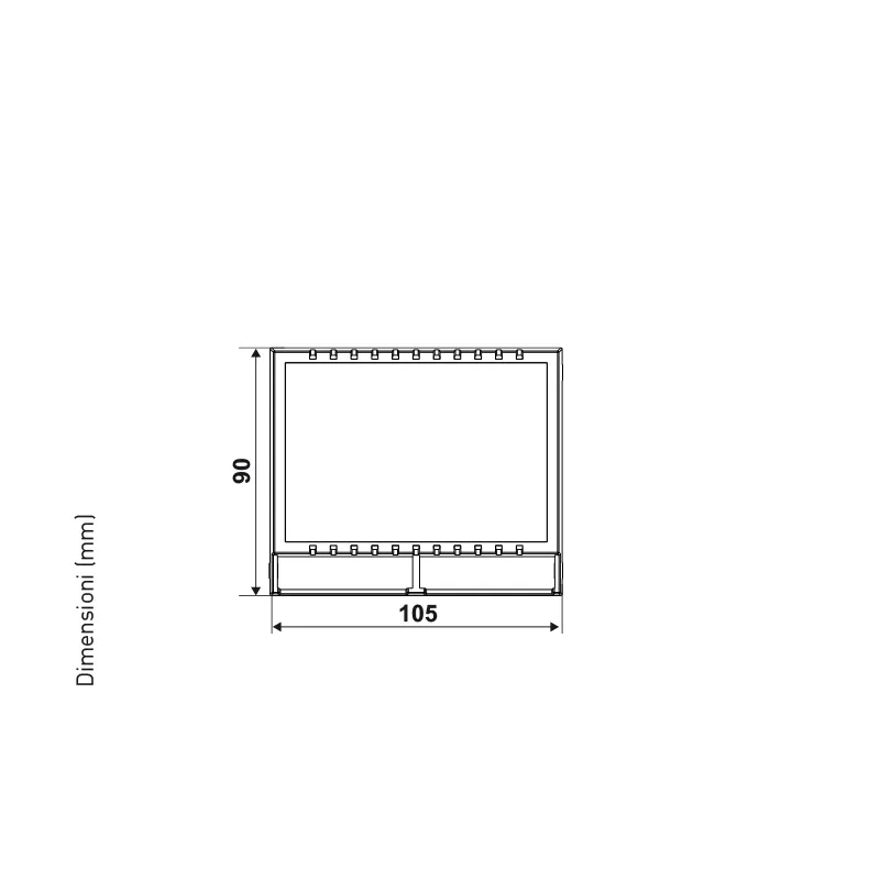 Fantini Cosmi CH130RR kit termostato fancoil 2-4 tubi