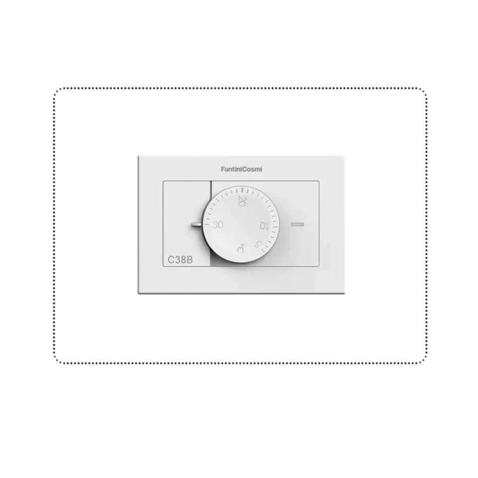 Fantini Cosmi C38B termostato ambiente da incasso