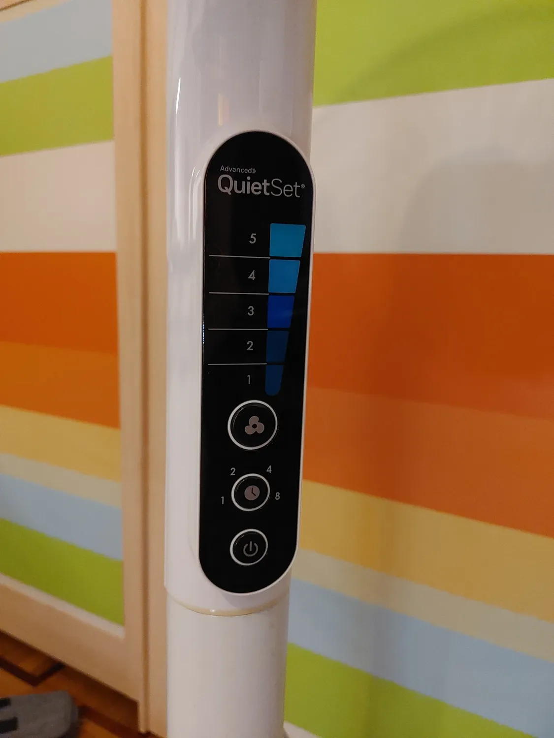 Honeywell QuietSet HSF600W ventilatore a piantana bianco silenzioso