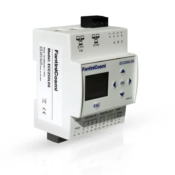 Fantini Cosmi ECC250LOG concentratore M-Bus 250 dispositivi